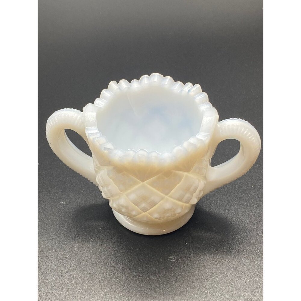 Westmoreland Milkglass Mini Sugar Bowl